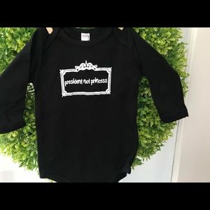 NWT President not Princess baby tee